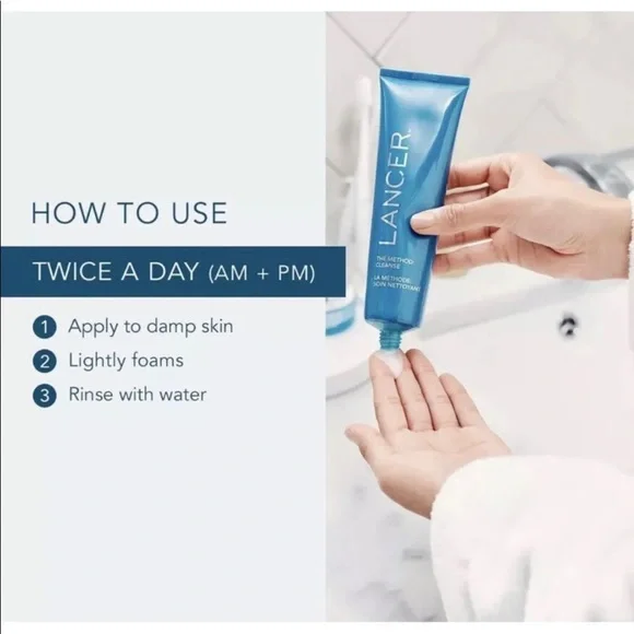 The Method: Cleanse Normal-Combination Skin SEALED 4.05 FL‎ OZ, Dr. Lancer - Picture 4 of 4